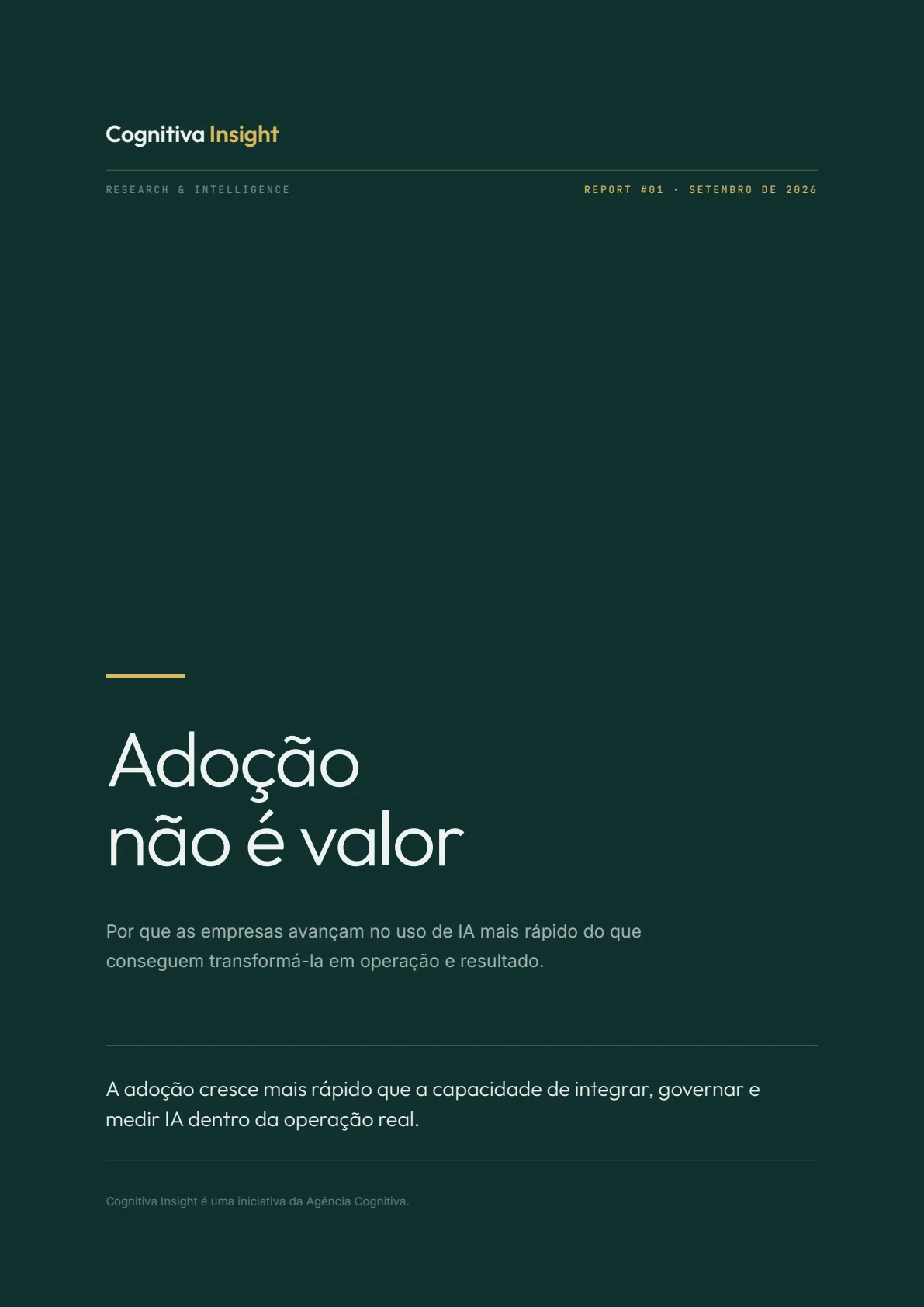 Página 1: Capa. Transcrição disponível em Leitura em texto.